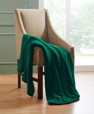 Wrinkle Resistant Plush Fleece Throw, 50" x 60"