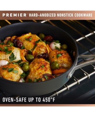 Premier Hard-Anodized Nonstick 8" and 10" Frying Pans Set