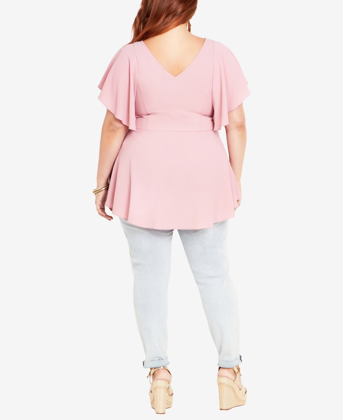 City Chic Women's Romantic Mood Top