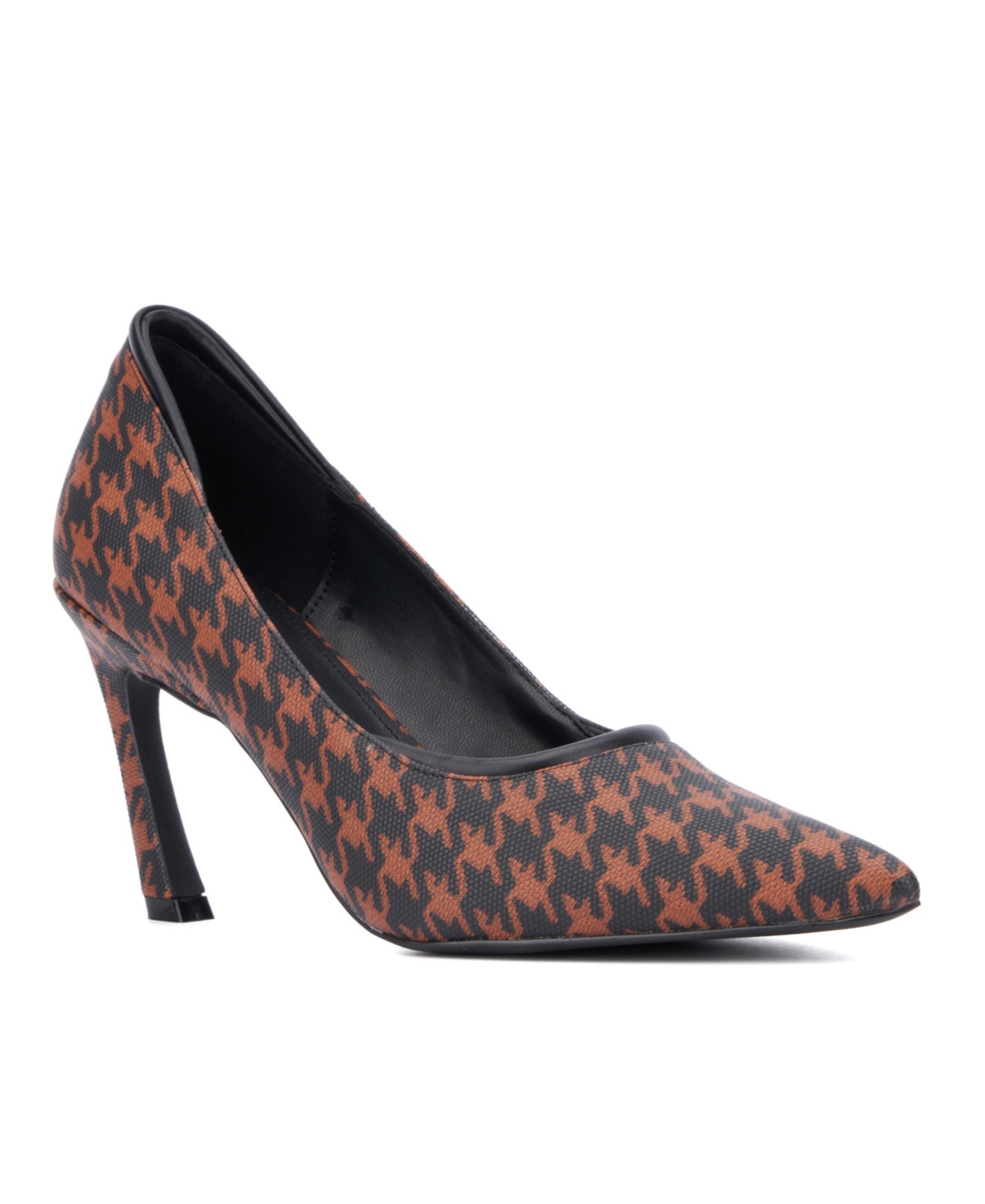 Women's Kailynn- Pointy Textured Pump Heels - Beige snake