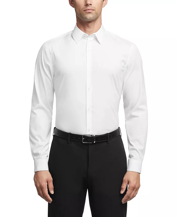 Men's CK X Extra-Slim Stretch Dress Shirt - thumbnail 4