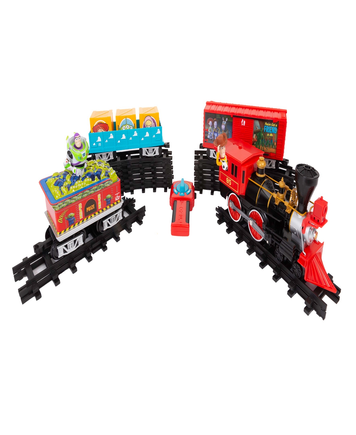 LIONEL DISNEY TOY STORY BATTERY-OPERATED READY TO PLAY TRAIN SET WITH REMOTE 