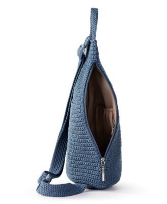 Women's Geo Sling Crochet Backpack