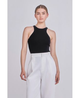 Women's Sleeveless Basic Knit Top