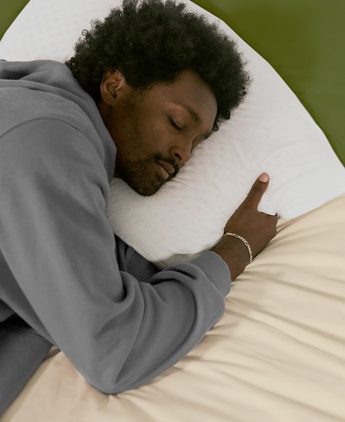 eLuxury Natural Foam Latex Pillow, Pack of 2, Queen Macy's