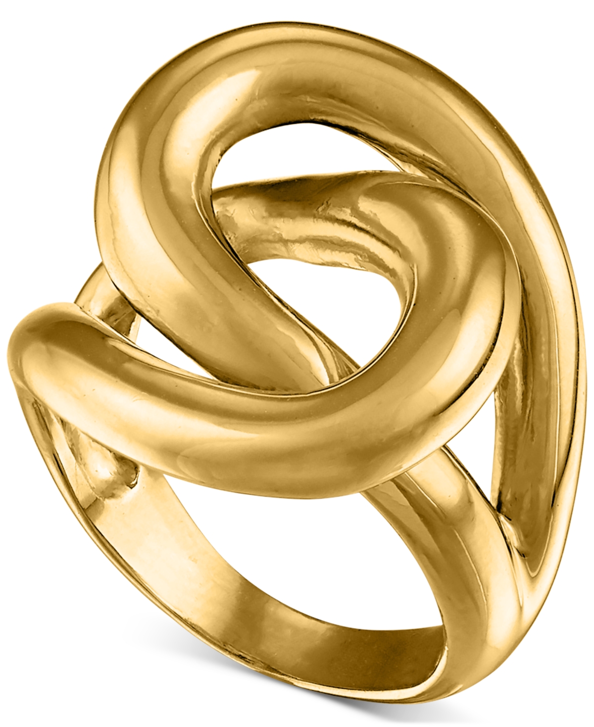 Oma The Label 18k Gold-plated Stainless Steel Linked Ring
