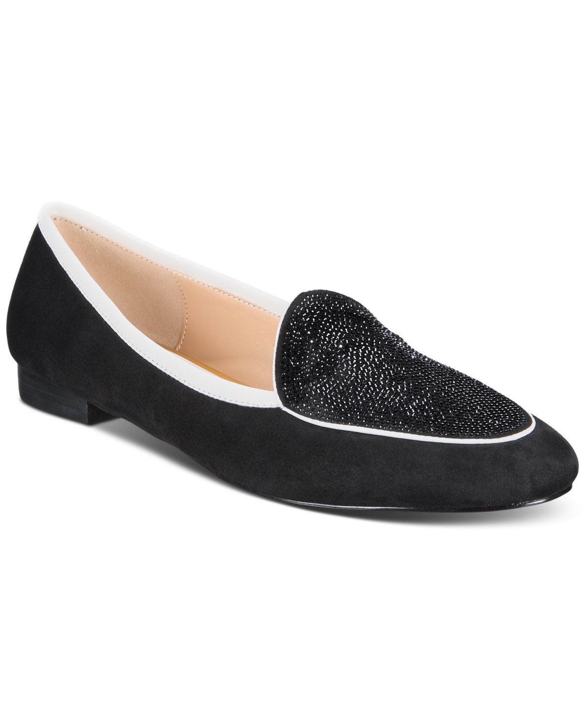 Things Ii Come Women's Lonna Luxurious Slip-on Loafer Flats In Black