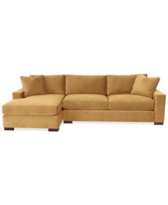 CLOSEOUT! Marristin 121" 2-Pc. Fabric Chaise Sectional, Created for Macy's