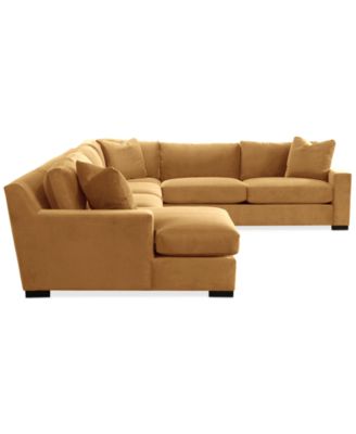CLOSEOUT! Marristin 148" 4-Pc. Fabric Chaise Sectional, Created for Macy's