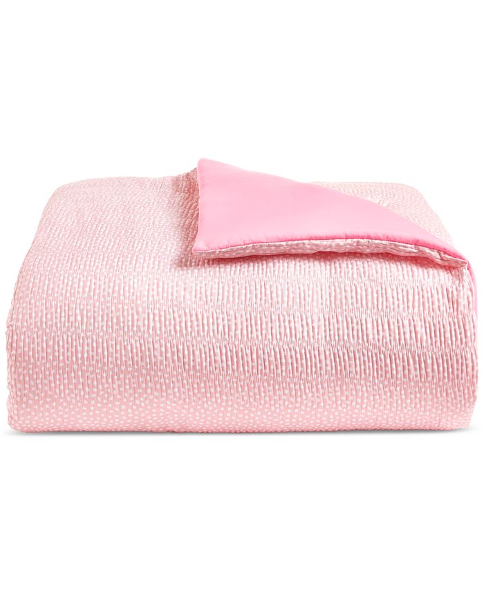 Charter Club Kids Dotted Seersucker 2Pc. Comforter Set, Twin/Twin XL, Created for Macy's Macy's