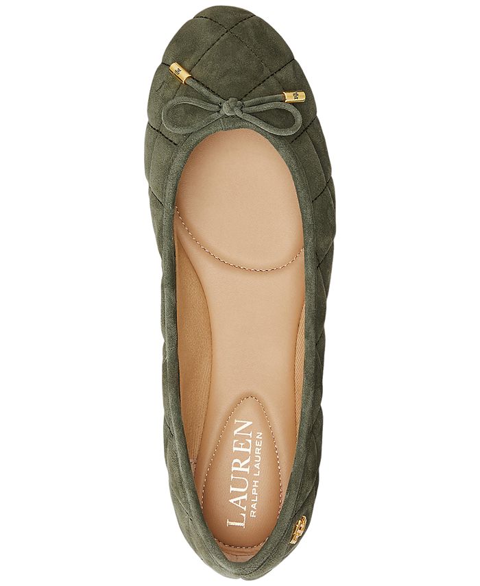 Lauren Ralph Lauren Women's Jayna Quilted Ballet Flats Macy's