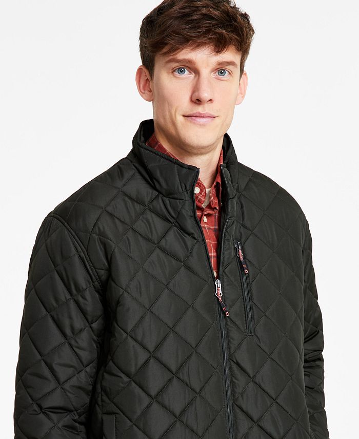 Hawke & Co. Men's Diamond Quilted Jacket, Created for Macy's Macy's