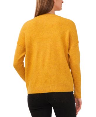 Women's Cozy Crewneck Long-Sleeve Extend-Shoulder Sweater