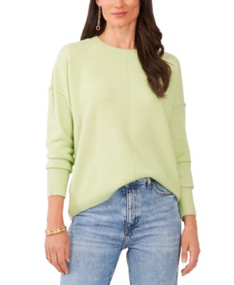 vince camuto center seam crewneck sweater