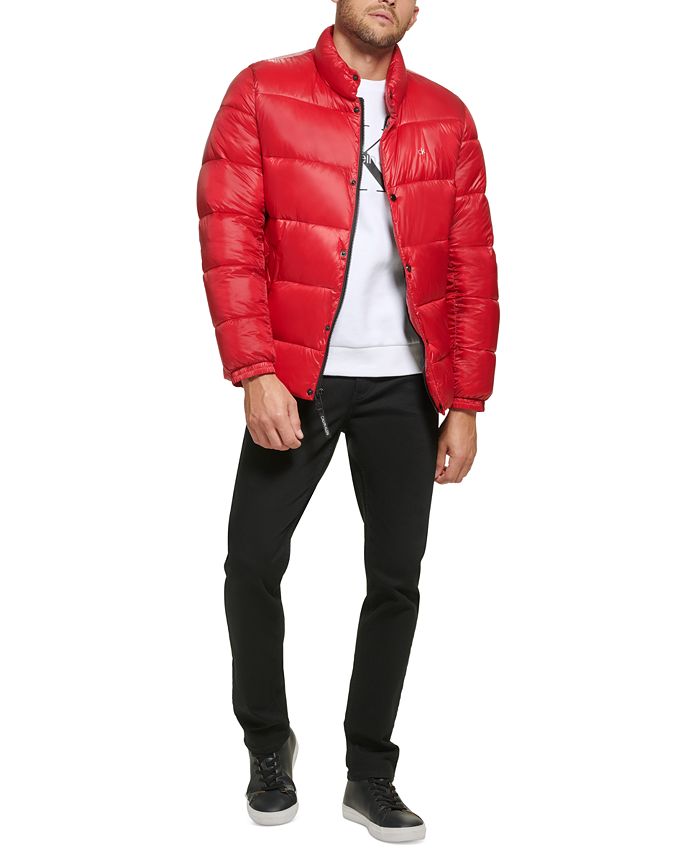 Calvin Klein Men's Quilted Water-Resistant Puffer Jacket - Macy's