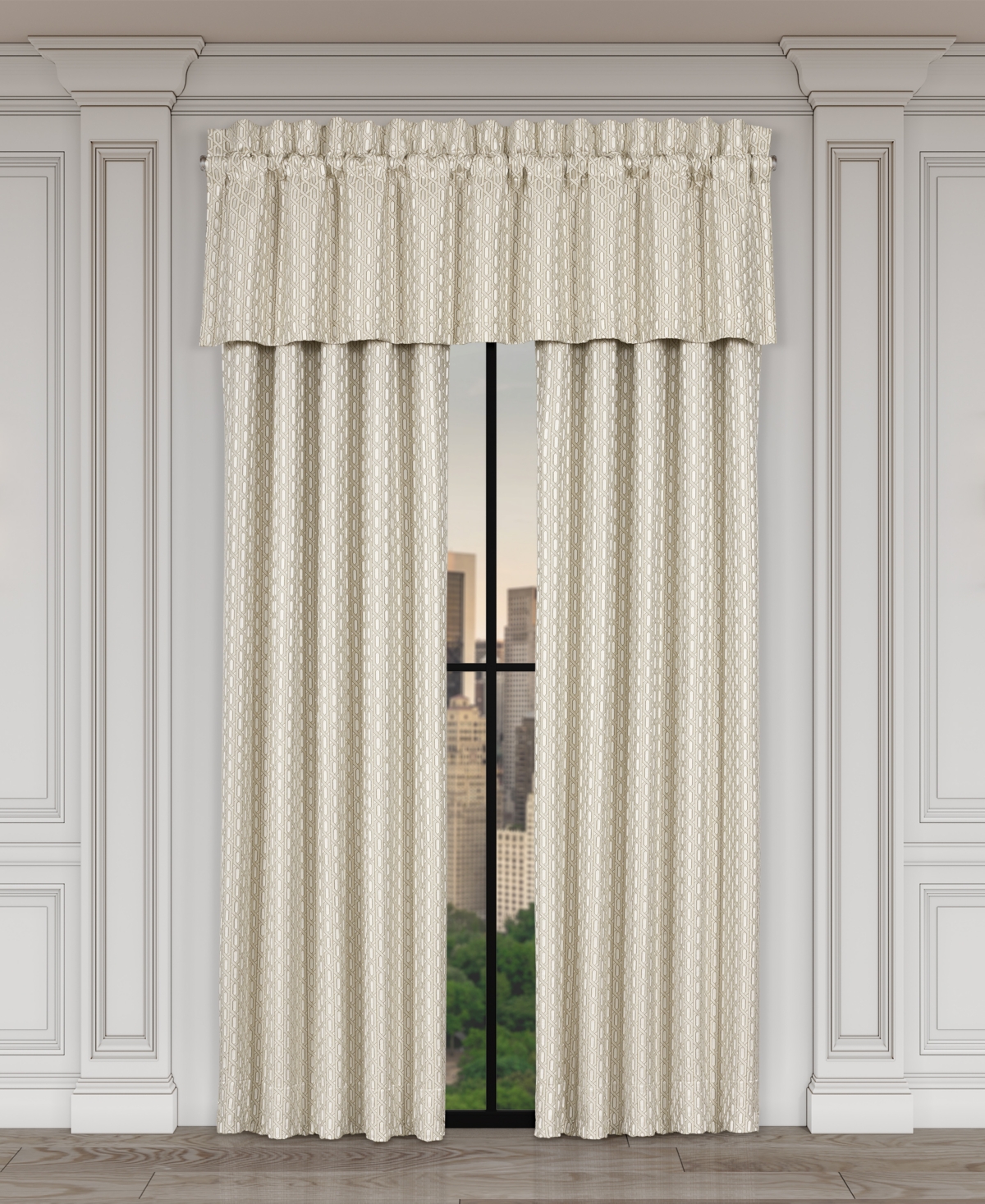 Shop J Queen New York Metropolitan 84" Window Panel Pair In Ivory