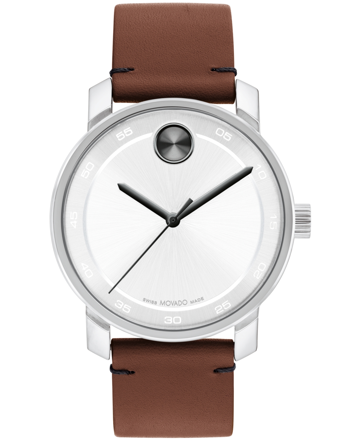 Movado men's swiss bold cognac top