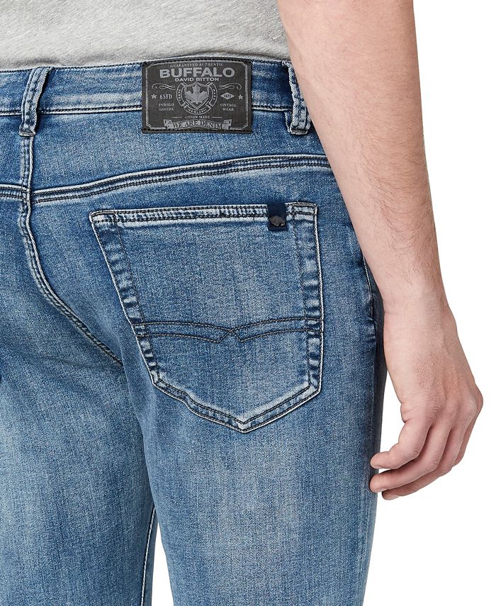 Buffalo David Bitton Men's Skinny Max Contrasted Jeans - Macy's