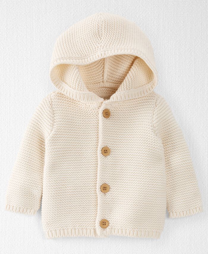 Carter's white online cardigan