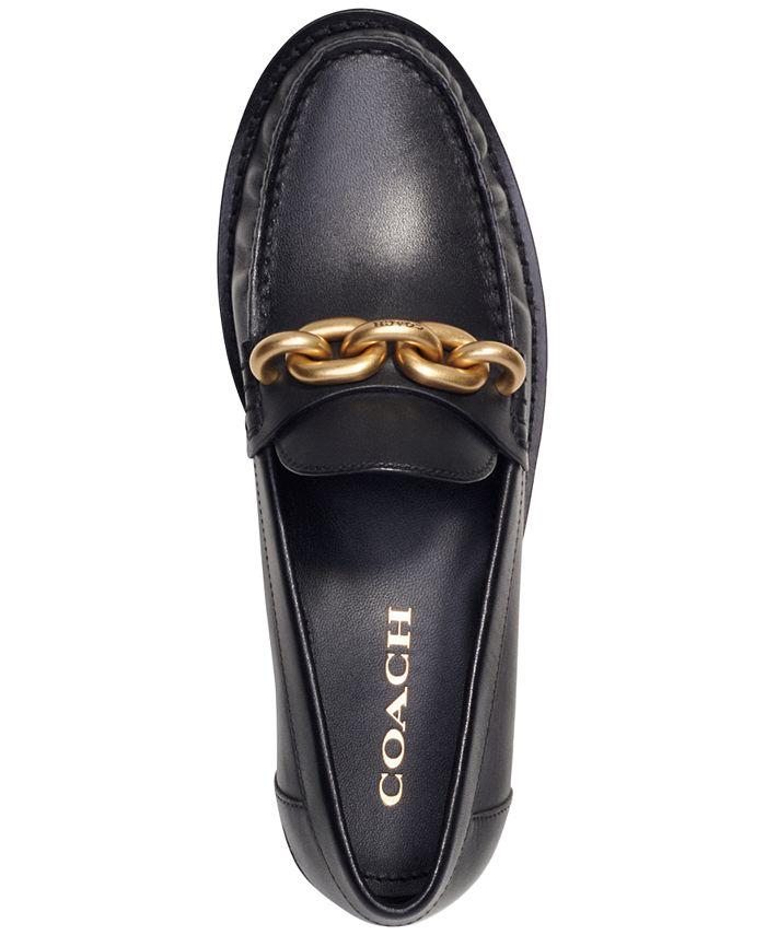 Macys coach loafers cheap