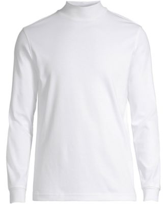 Men's Cotton Supima Mock Turtleneck