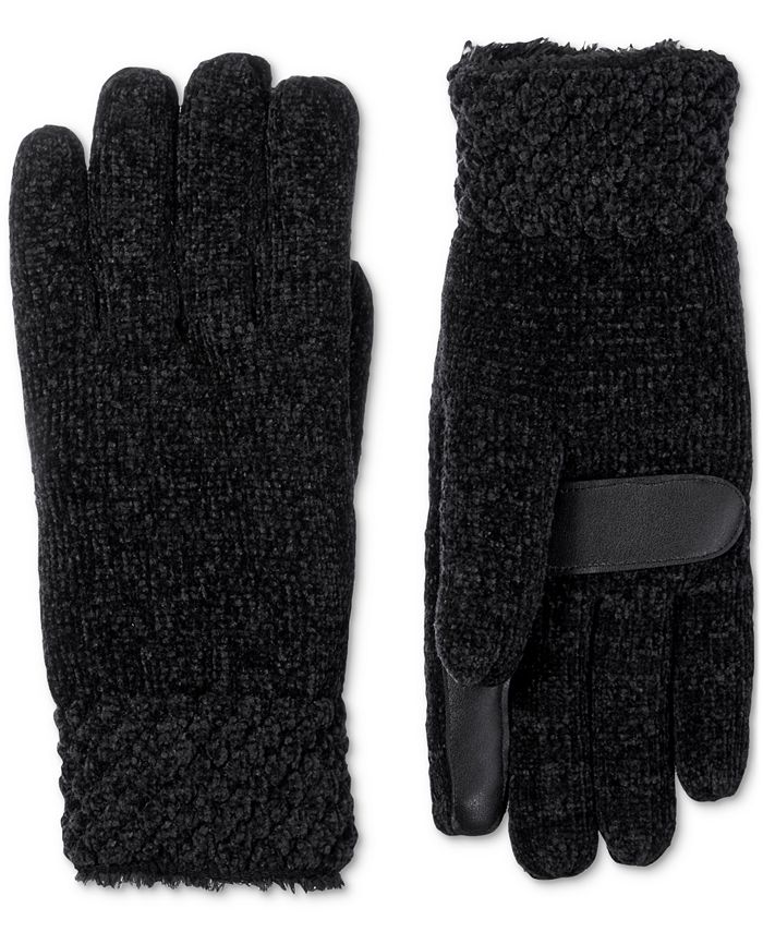 Isotoner Signature Women's Chenille CableKnit Gloves Macy's