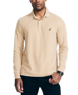 Nautica Men s Classic Fit Long Sleeve Polo Shirt Macy s