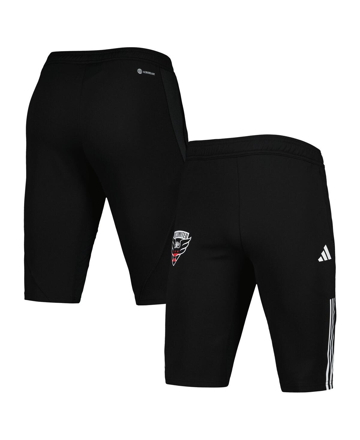 Shop Adidas Originals Men's Adidas Black D.c. United 2023 On-field Training Aeroready Half Pants