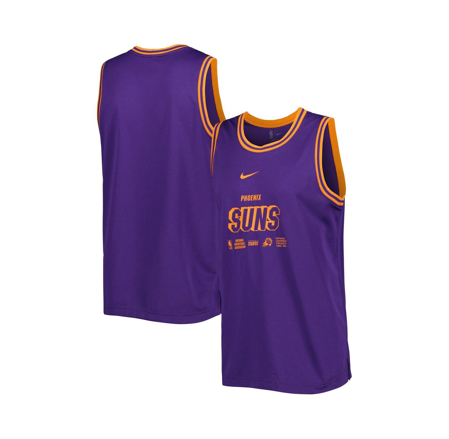 Men's Purple Phoenix Suns Courtside DNA Performance Tank Top
