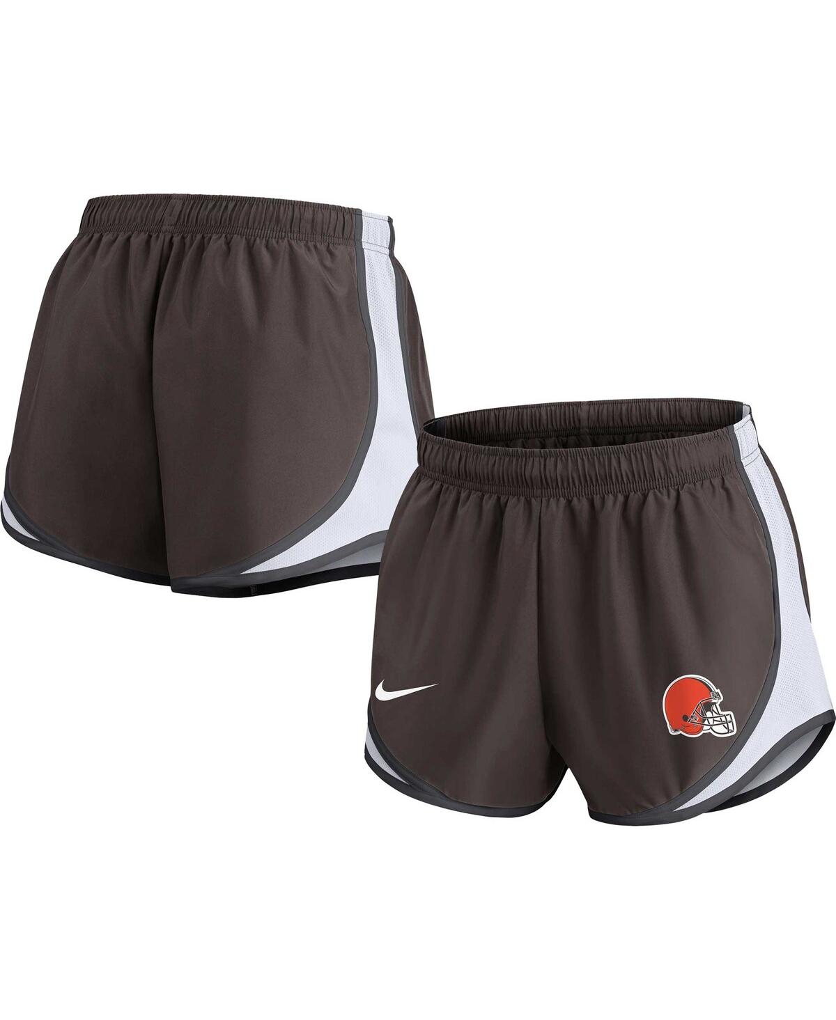 Nike Women's  Brown Cleveland Browns Performance Tempo Shorts
