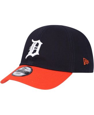 Detroit Tigers Dad Hat Black Gray Curved Brim Orange Black Logo Fan Favorite