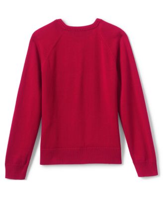 Girls School Uniform Cotton Modal Cardigan Sweater