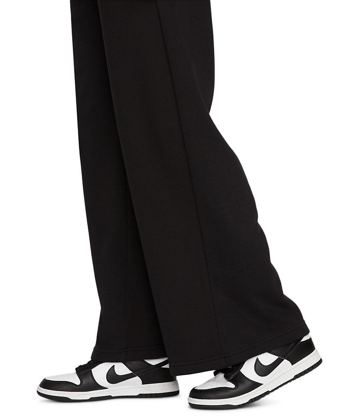 Nike, Pants & Jumpsuits, Nike Drifit Athletic Womens Capri Pants Size  Small Wide Leg Mid Rise Black