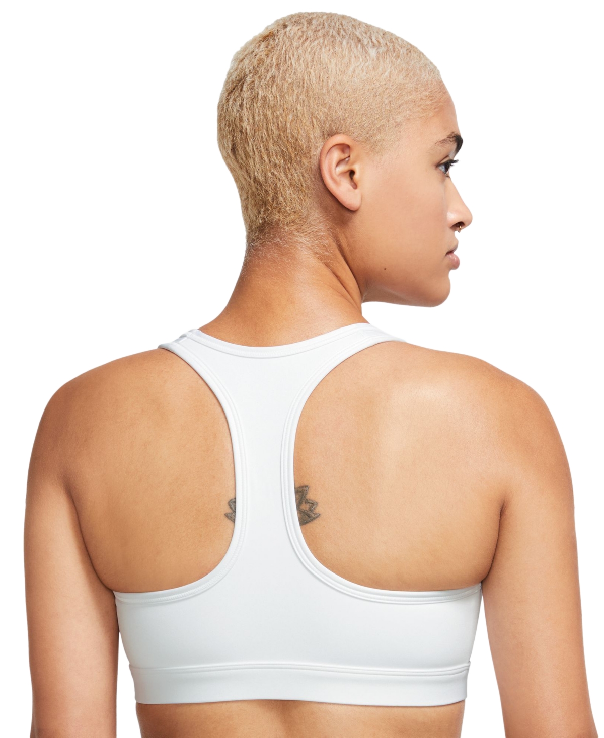 Nike Women's Swoosh Logo Medium-Support Padded Sport Bra
