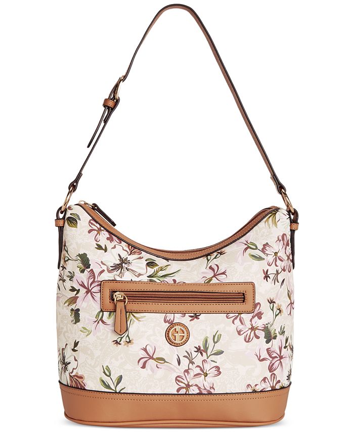 Giani Bernini Floral Hobo Bag Created for Macy s Macy s