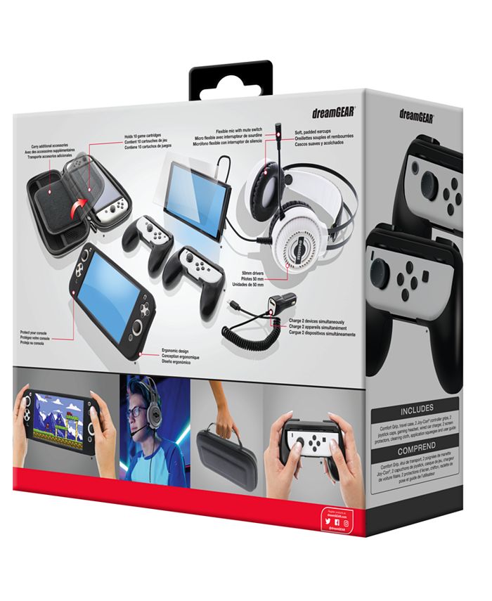 dreamGEAR Gamer's Kit For Nintendo Switch OLED Macy's