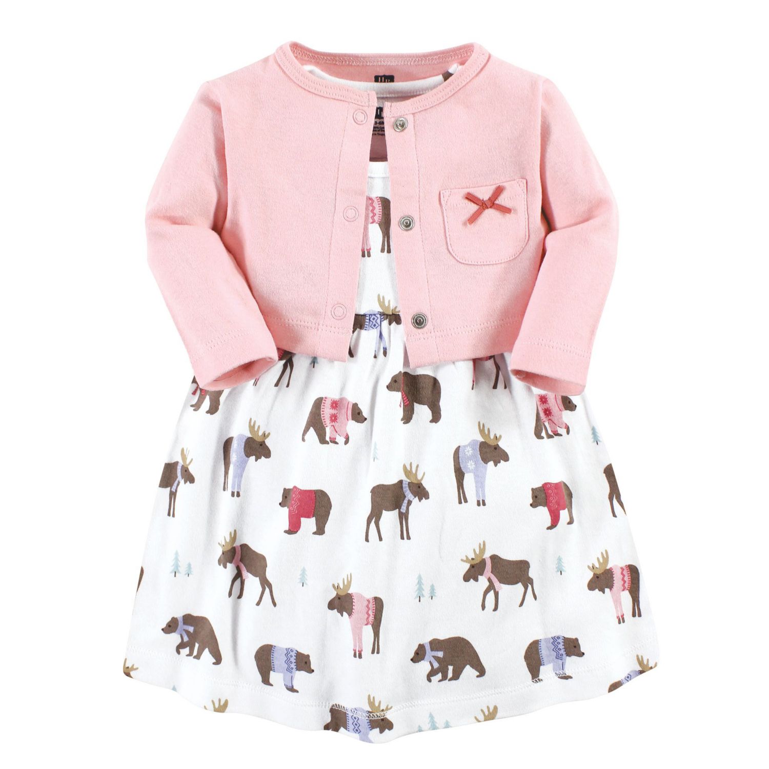 Розовый Moose Bear