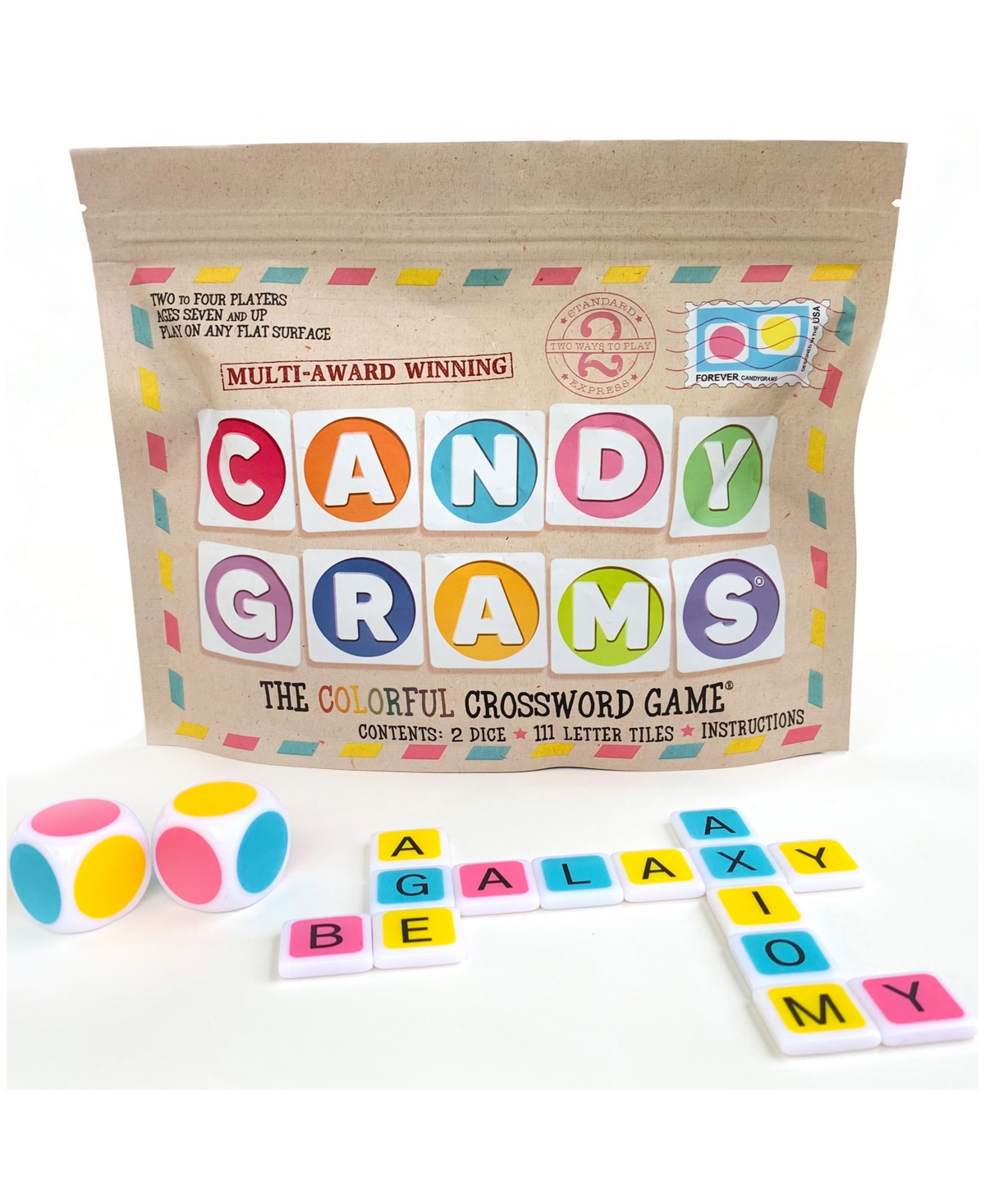 University Games Candygrams Crossword Game In No Color