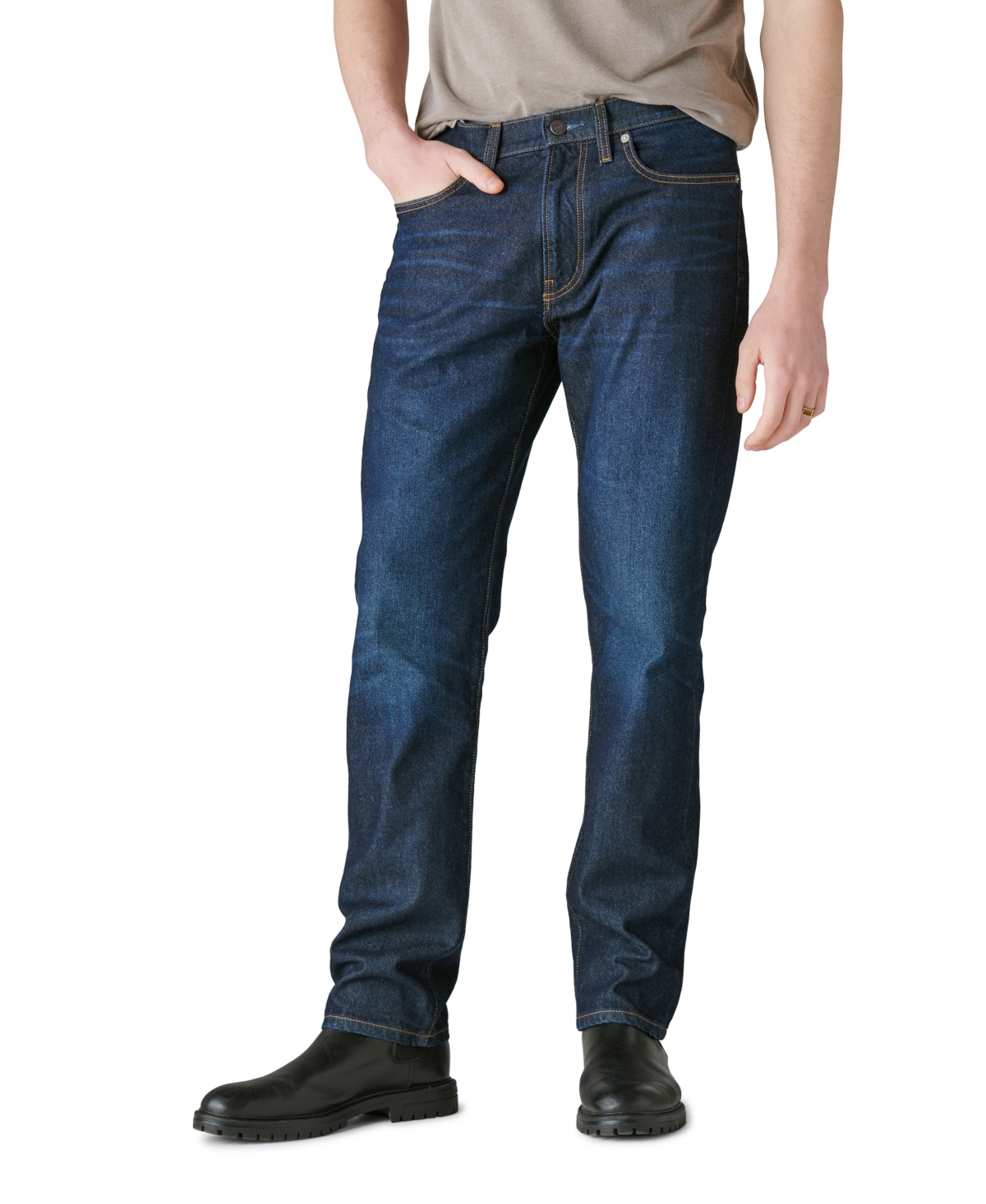 LUCKY BRAND MEN'S 410 ATHLETIC STRAIGHT JEANS