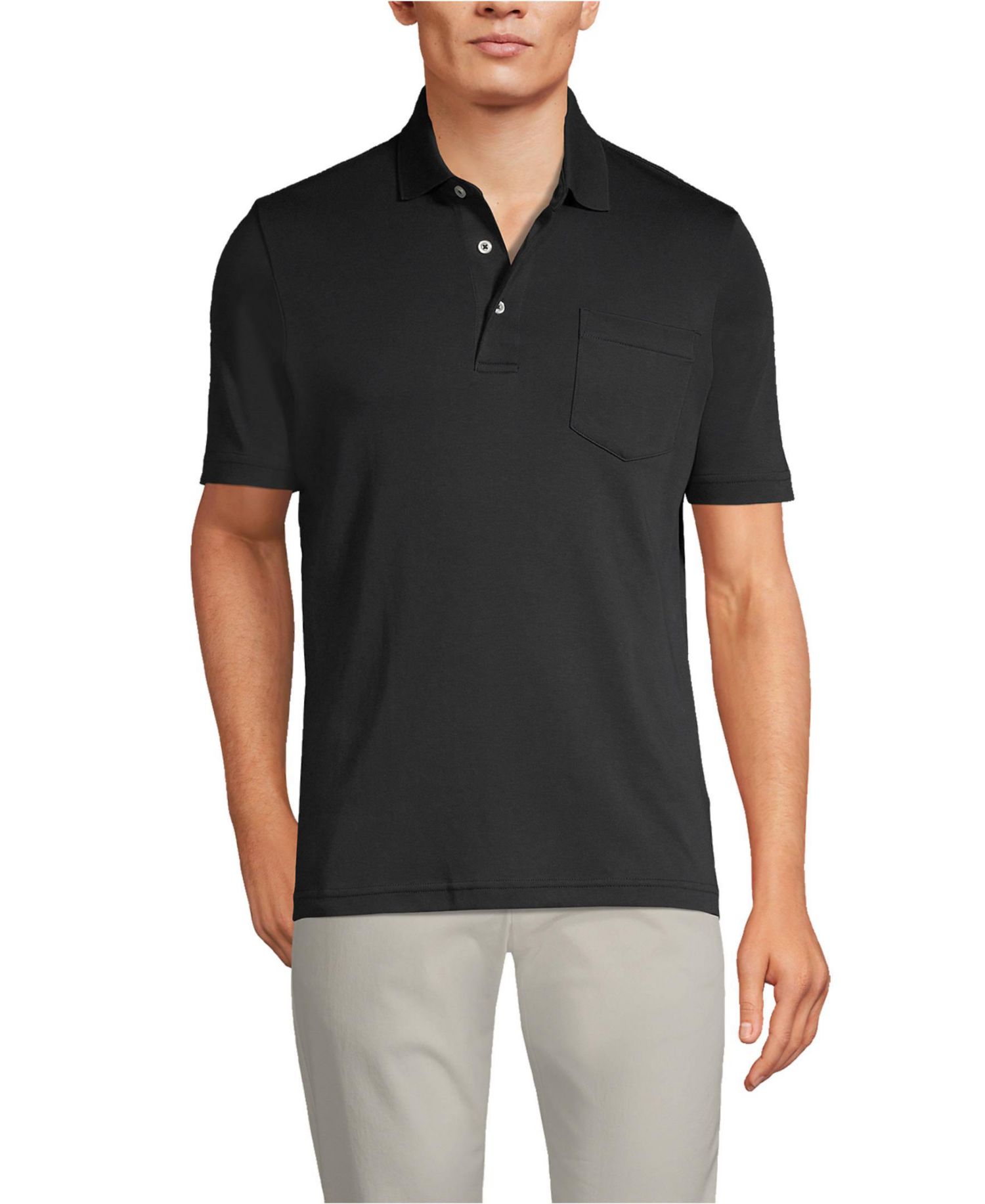 Men's Short Sleeve Cotton Supima Polo Shirt
