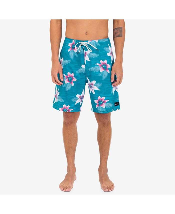 Hurley Phantom Haleiwa Boardshort Garçon – Maillot De Bain Extensible 4 Directions Imprimé Sublimé