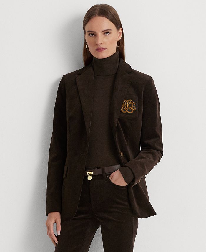 Lauren Ralph Lauren Women s Bullion Corduroy Blazer Macy s