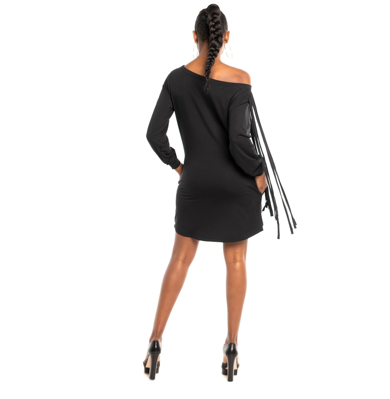 Women's High Waist Midi Skirt