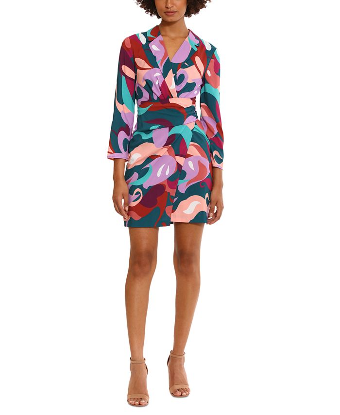 Donna morgan wrap dress online