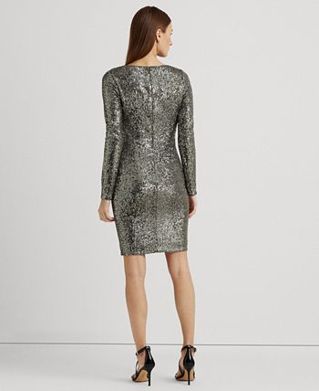 Lauren ralph lauren sequin dress sale