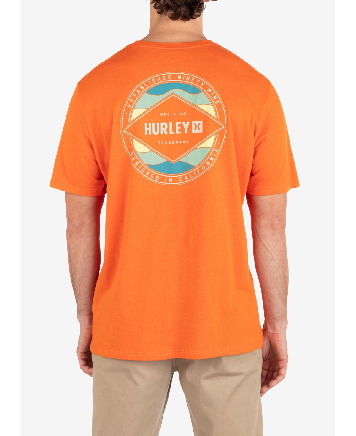 Hurley Men's Everyday Wavvy Short Sleeve T-shirt In Bengal