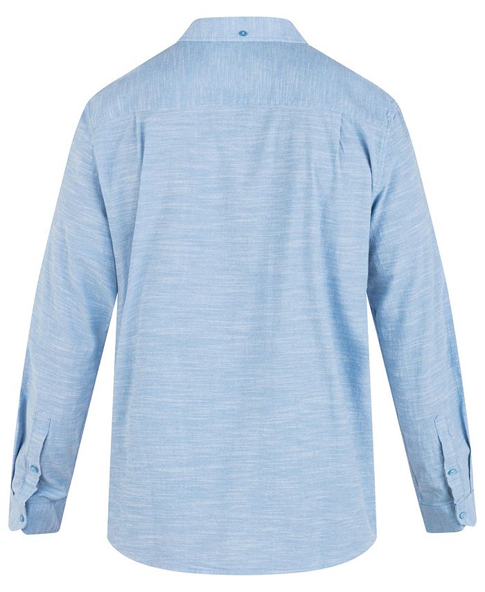 Hurley Men's OAO Stretch Long Sleeve Shirt - Macy's