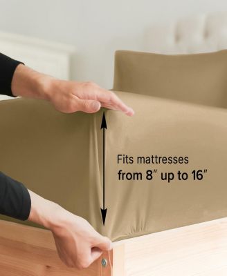 4 Piece 100% Cotton 400 Thread Count Sheet Set - Full