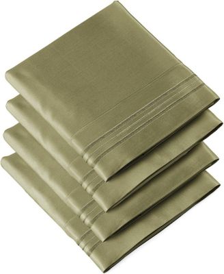 Pillowcase Set of 4 Soft Double Brushed Microfiber - Queen