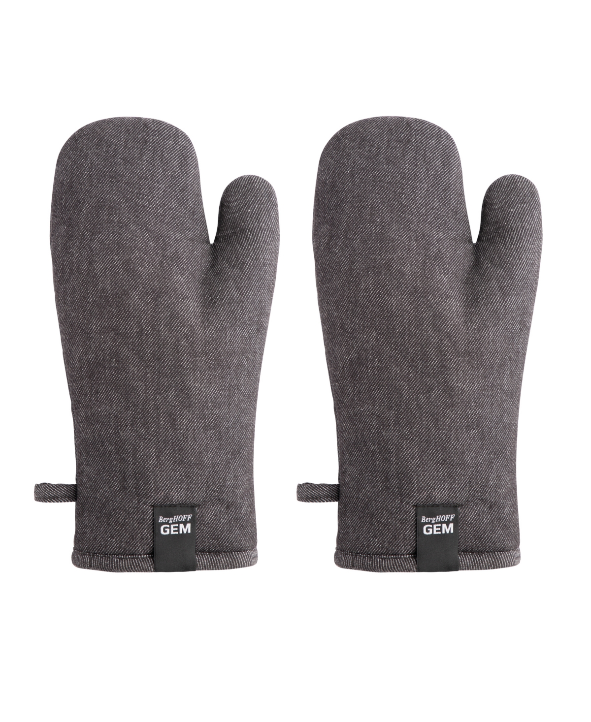 Gem Oven Glove, Set of 2 - Gray